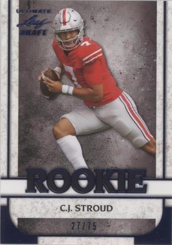 2022 Leaf Ultimate Draft Rookies C. J. Stroud #02