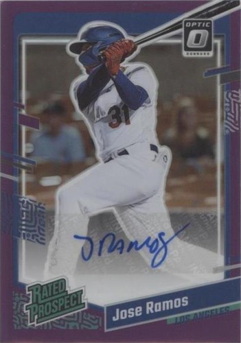 2023 Panini Donruss - Jose Ramos #RPS-JR