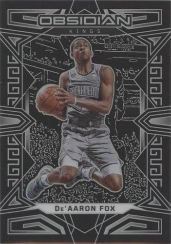 2022-23 Panini Obsidian - De'Aaron Fox #122