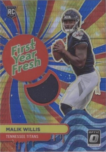 2022 Panini Donruss Optic Malik Willis #FYF-MW