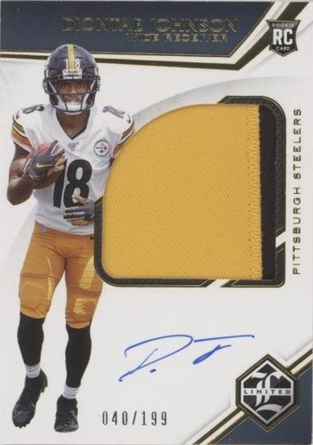 2019 Panini Limited Diontae Johnson #168