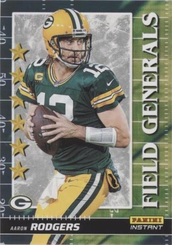 2021 Panini Instant NFL Aaron Rodgers #FG12