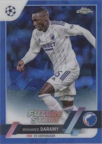 2022-23 Topps Chrome Sapphire Edition UEFA Club Competitions Mohamed Daramy #81