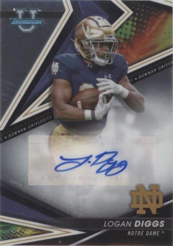 2022-23 Bowman's Best University Logan Diggs #BA-LD