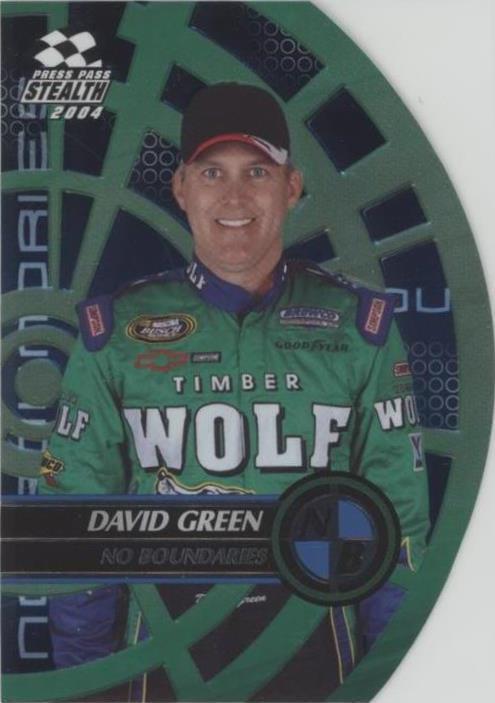 2004 Press Pass Stealth - David Green #NB 3