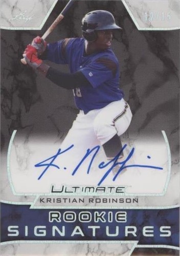 2019 Leaf Ultimate - Kristian Robinson #RS-KR1