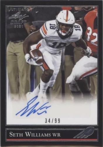 2021 Leaf Ultimate Draft Seth Williams #BG-SW2