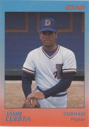 1989 Star Durham Bulls Blue/Orange - Jaime Cuesta #6