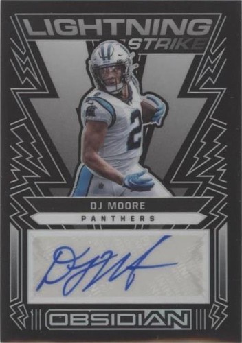 2022 Panini Obsidian D.J. Moore #LS-DJM