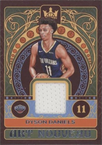 Dyson Daniels RC auto /25シリ 2024-25 Court Kings International Brush Strokes Jade #BR-DYS