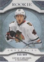 2020-21 Upper Deck Artifacts - Lucas Carlsson #177
