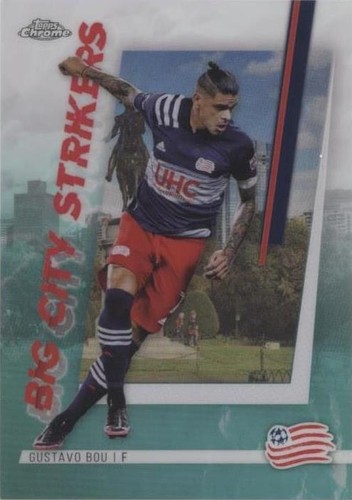 2021 Topps Chrome MLS Gustavo Bou #BCS-5