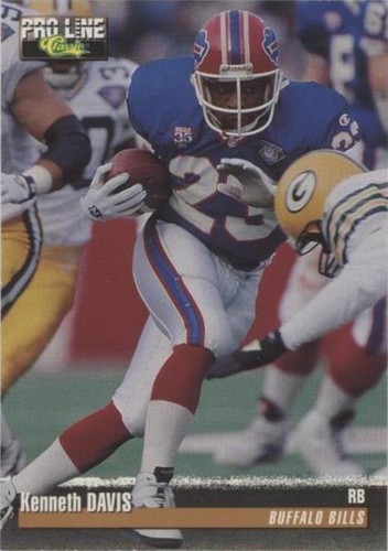 1995 Classic Pro Line Kenneth Davis #91