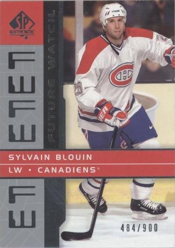 2002-03 SP Authentic - Sylvain Blouin #147