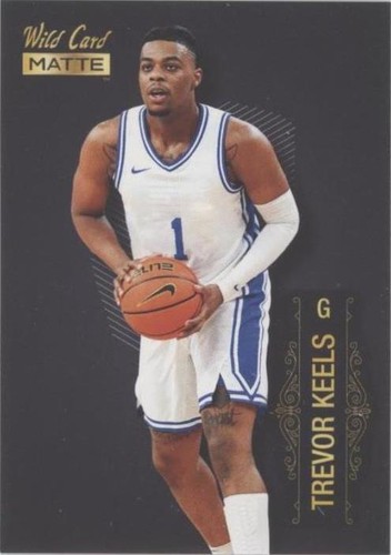 2022-23 Wild Card Matte Draft - Trevor Keels #MB-70