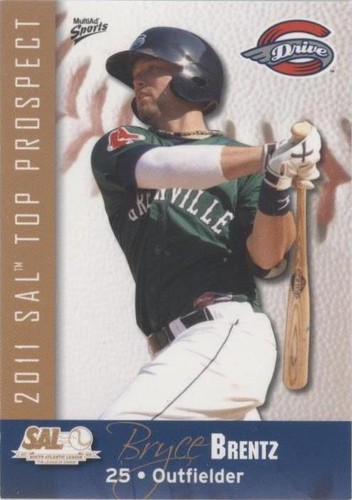 2011 MultiAd Sports South Atlantic League Top Prospects - Bryce Brentz #3