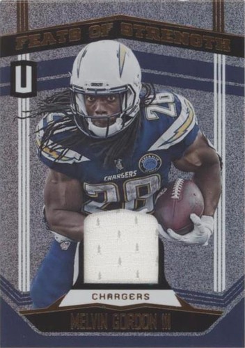 2019 Panini Unparalleled Melvin Gordon #FS-MG