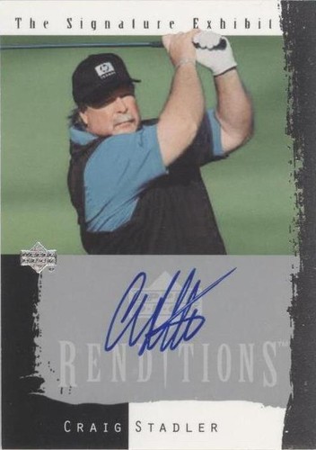 2003 Upper Deck Renditions - Craig Stadler #CS