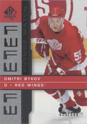 2002-03 SP Authentic - Dmitri Bykov #143