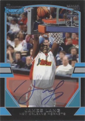 2003-04 Bowman Signature - James Lang #61