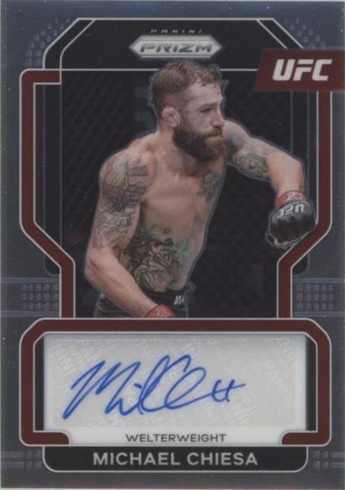 2022 Panini Prizm UFC - Michael Chiesa #SG-MCH
