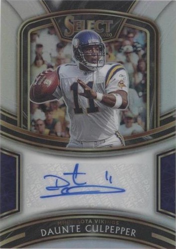 2020 Panini Select Daunte Culpepper #SI-DCU