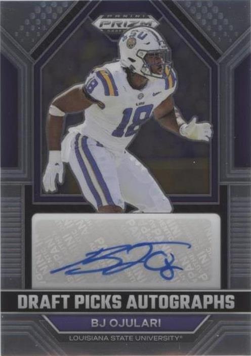 2023 Panini Prizm Draft Picks BJ Ojulari #DPA-BJO