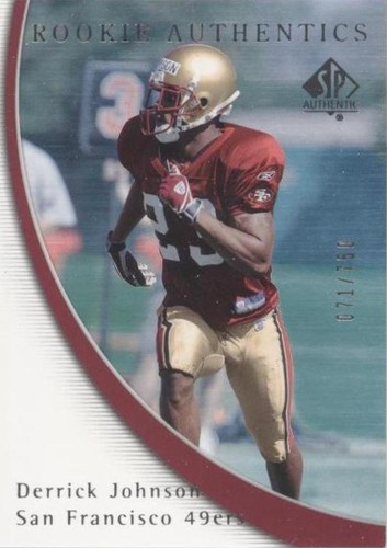 2005 SP Authentic Derrick Johnson #137
