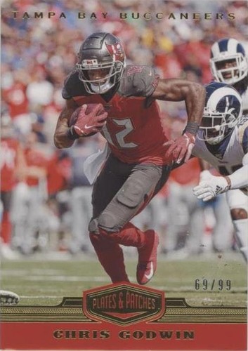 2019 Panini Plates & Patches Chris Godwin #91