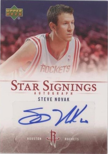 2007-08 Upper Deck - Steve Novak #SS-NO