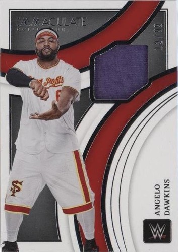 2022 Panini Immaculate Collection WWE - Angelo Dawkins #SS-ADK