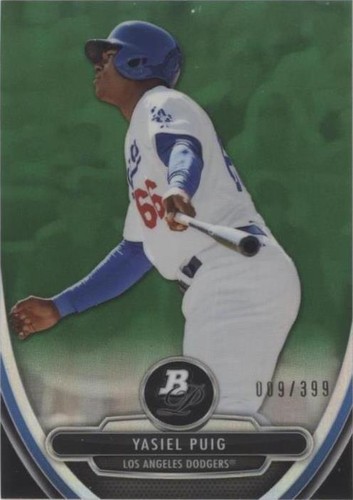 2013 Bowman Platinum - Yasiel Puig #BPCP49