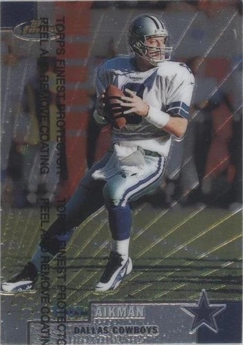 1999 Topps Finest Troy Aikman #20