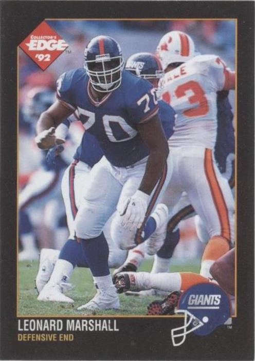 1992 Collector's Edge Leonard Marshall #248