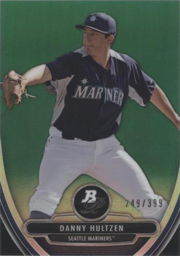2012 Bowman Platinum Relic Auto Gold Refractor Danny Hultzen 