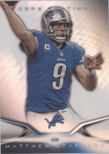 2014 Topps Platinum Matthew Stafford #51