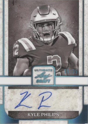 2022 Leaf Ultimate Draft Kyle Philips #PA-KP1