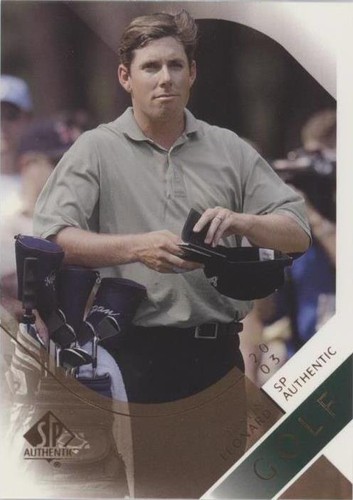 2003 SP Authentic - Justin Leonard #8SPA