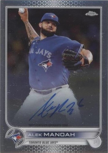 2022 Topps Chrome - Alek Manoah #CVA-AM
