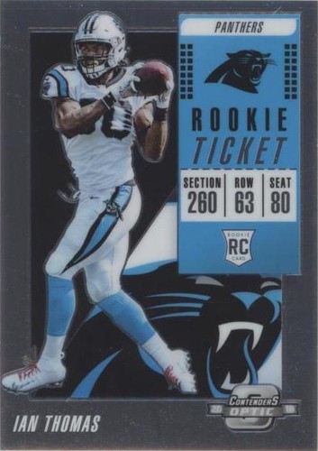 2018 Panini Contenders Optic Ian Thomas #100