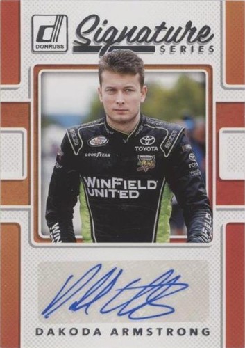 2018 Panini Donruss NASCAR - Dakoda Armstrong #SS-DA