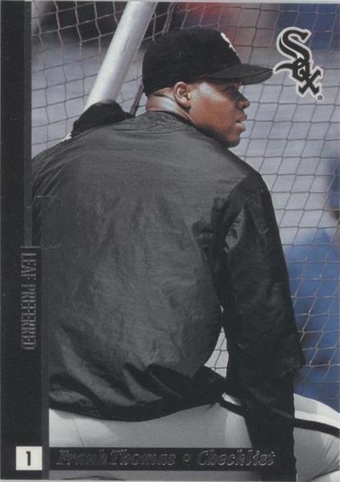 Leaf Preferred 1996 - Frank Thomas #147