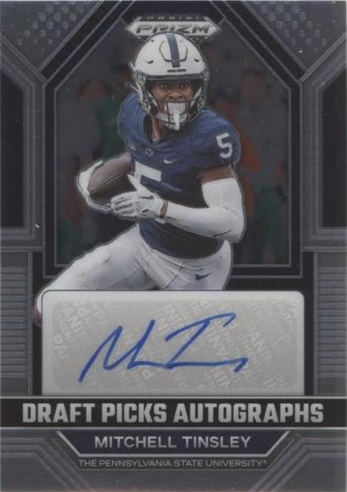 2023 Panini Prizm Draft Picks Mitchell Tinsley #DPA-MIT