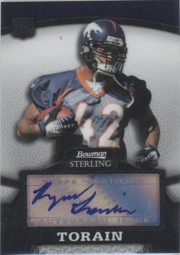 2008 Bowman Sterling Ryan Torain #125