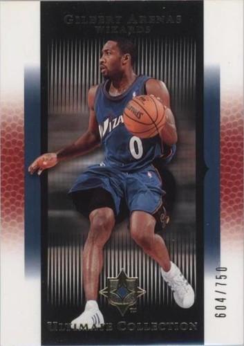 2005-06 Ultimate Collection - Gilbert Arenas #127
