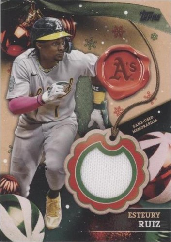 2024 Topps Holiday - Esteury Ruiz #RC-ER