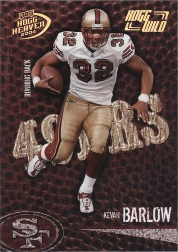 2004 Playoff Hogg Heaven Kevan Barlow #83