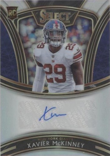 2020 Panini Select Xavier McKinney #SS-XMC