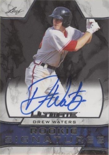 2019 Leaf Ultimate - Drew Waters #RS-DW2