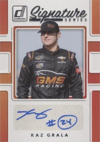 2018 Panini Donruss NASCAR - Kaz Grala #SS-KG